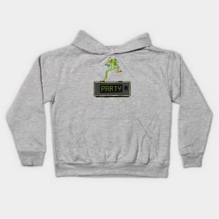 Party Frog Kids Hoodie